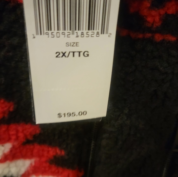 Nwt...Jacquard Faux-Shearling Jacket - Picture 4 of 5